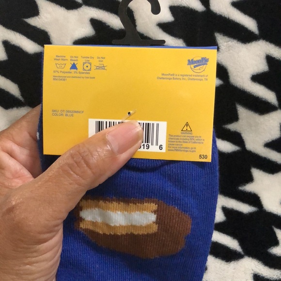 Odd Sox Moon Pie Novelty Socks - Picture 6 of 6